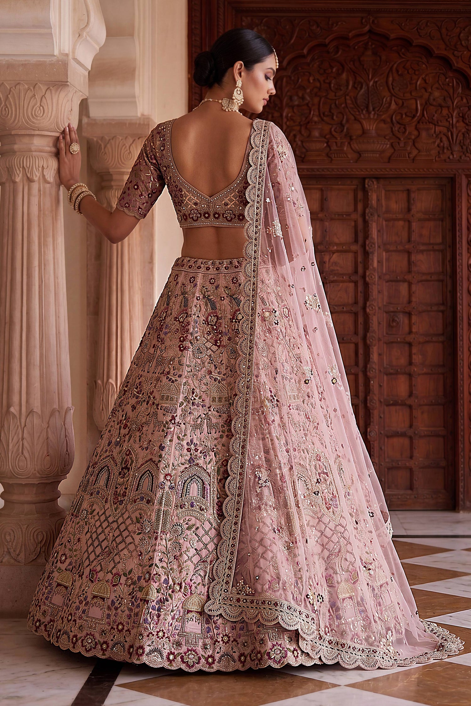 Luxury Silk Sangeet Wear Lehenga Choli