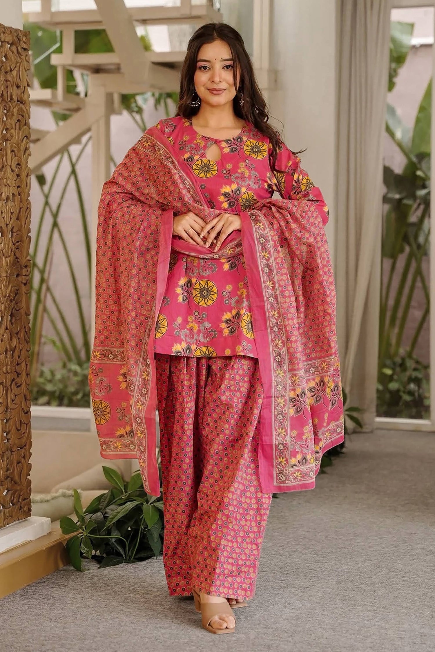 Printed Readymade Salwar Kameez
