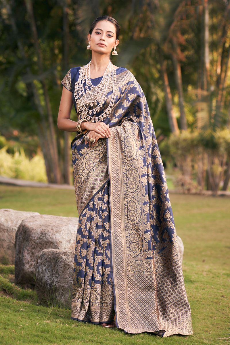 Beatific Festive Look Art Silk Saree